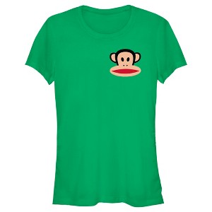 Juniors Womens Paul Frank Pocket Julius T-Shirt - 1 of 4