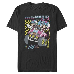 Women's Nintendo Mario Kart 90's Art T-Shirt - 1 of 3