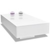 Coffee Table High Gloss White MDF with high gloss finish - 4 of 4
