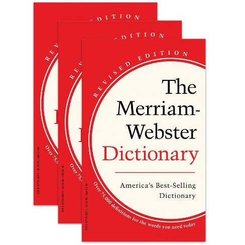 Merriam-webster The Merriam-webster Dictionary, Pack Of 3 : Target