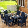 WestinTrends 7 Piece Outdoor Patio Dining Set Outdoor Table and Armchair Set - 2 of 2