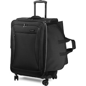 WallyBags Solutions 25 Expandable Spinner with Removable Garment Bag, Black - 1 of 4