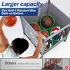 Sttoraboks Stackable Lockable Ball Storage Cart with Wheels & Elastic Straps - Organizer for Garage, Gym - 4 of 4