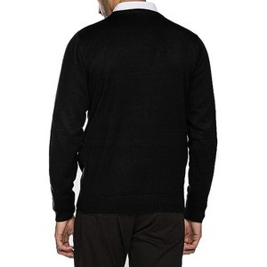 Men's Crew Neck Sweater Slim Fit Lightweight Sweatshirts Knitted Pullover for Casual Or Dressy Wear - 1 of 4