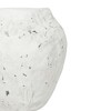 Distressed Vase White Stoneware by Foreside Home & Garden - 3 of 4