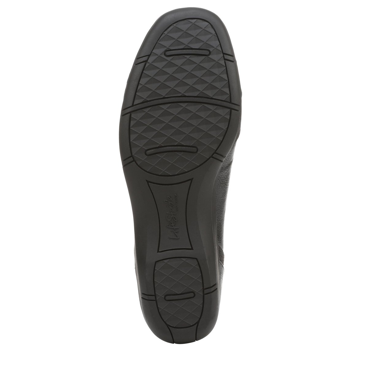Обувь LifeStride Women's Dig Ballet Flat Black 6 W — фото 8