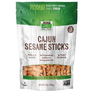 Sesame Sticks Cajun by Now Foods  -  9 oz Bag - 1 of 2