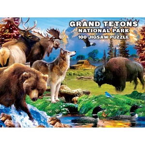 MasterPieces 100 Piece Jigsaw Puzzle for Kids - Grand Teton National Park - 1 of 4