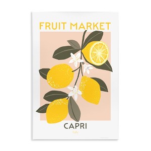 Stupell Industries Fruit Market Lemon Branch Wall Plaque Art, 10" x 15" - 1 of 4