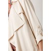 Women's Satin Trench Short Dressy Jacket - mystree - 4 of 4