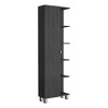 Chery Life Corner Cabinet, Five Open Shelves, Single Door - 2 of 4