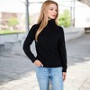 Anna-Kaci Women's Long Sleeve Cable Knit Turtleneck Sweater Soft Warm Cozy Pullover Classic Design - 2 of 4