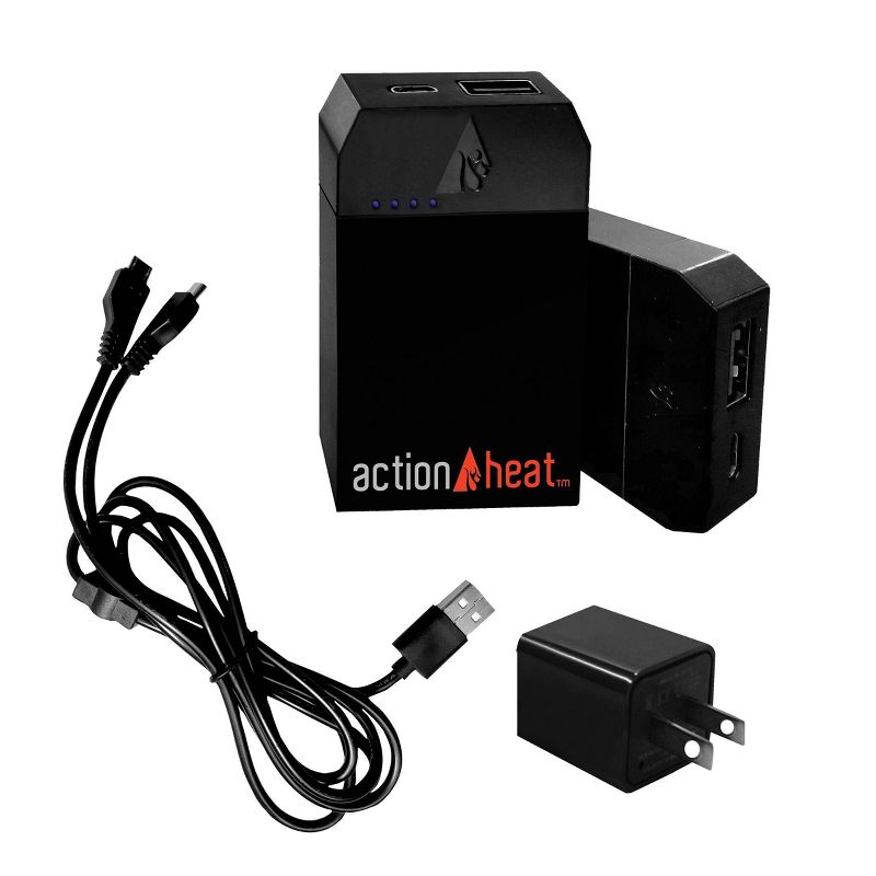 ActionHeat 5V Battery Heated Wool Socks - Black XXL, 6 of 11