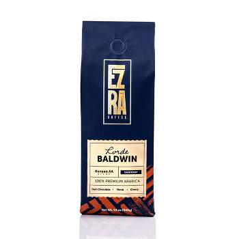 Ezra Coffee Lorde Baldwin- Whole Beans Dark Roast Coffee - 12oz