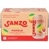 Sanzo Pomelo Sparkling Water - Case of 4/6 pack, 12 fz - 2 of 4
