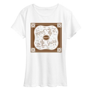 Women's - Peanuts - Spike Bandana Short Sleeve Graphic T-Shirt - 1 of 4