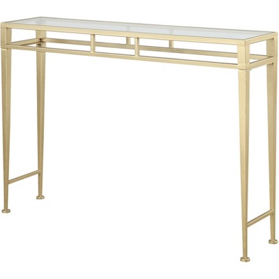 gold console table target