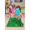 Strictly Briks Classic Baseplates, 100% Compatible with All Major Brands, Green, 2 Pack, 16x16 Inches - image 2 of 4