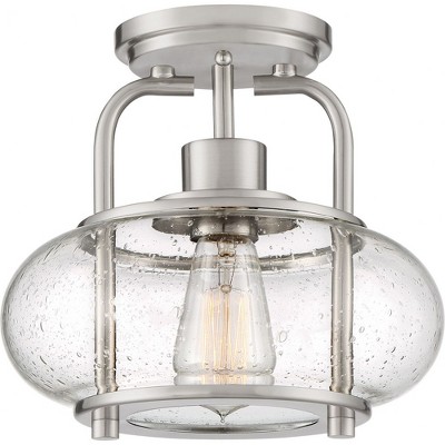 Quoizel Lighting Trilogy 1 - Light Semi-Flush Mount in  Brushed Nickel