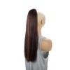 Unique Bargains Women's Fluffy Afro Long Hair Hair Extensions High Temperature Fiber 22IN 1 Pc - 3 of 4