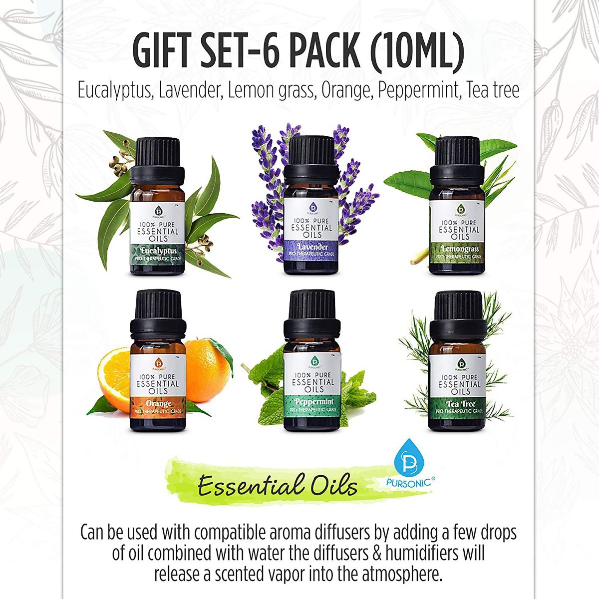 Tranquil Mist Bundle: 3-in-1 Salt Diffuser & Essential Oil Set - thumbnail 4