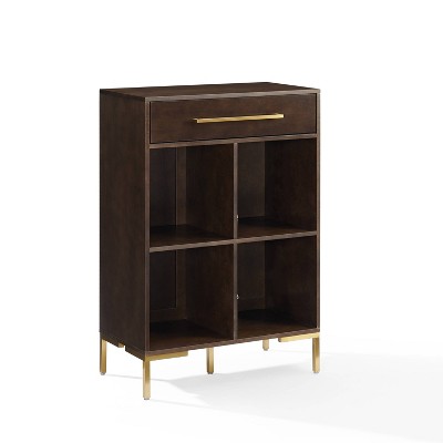 42.25" Juno Record Storage Cube Bookcase - Crosley