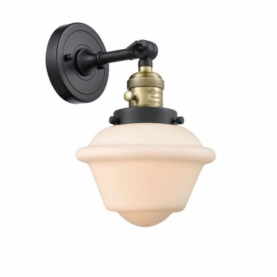 Oxford - 1 Light Wall Sconce In Traditional Style-12 Inches Tall and 7.5 Inches Wide