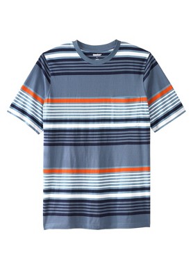 KingSize Shrink-Less Lightweight Pocket Crewneck T-Shirt