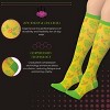 Tipi Toe 3 Pairs Compression Socks for Men & Women Solid Plain Black Knee High Socks (12-14 mmHg) - 3 of 4