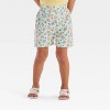 Toddler Girls' 2pc Bluey Eyelet Sleeve Top & Woven Shorts Set - Light Yellow - 4 of 4