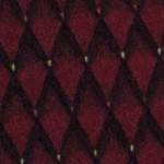 burgundy patterned fabric/gold frame