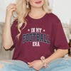Simply Sage Market Women's  In My Football Era - Green Short Sleeve Graphic Tee - 2 of 4