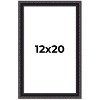PosterPalooza | Antique Red Picture Frame - UV Acrylic, Foam Board Backing, Hanging Hardware - 2 of 4