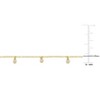 CREATED FOREVER  |   18k Yellow Gold Plated Sterling Silver 1/6 CT Lab Grown Diamond TW Necklace With Chain - 3 of 4