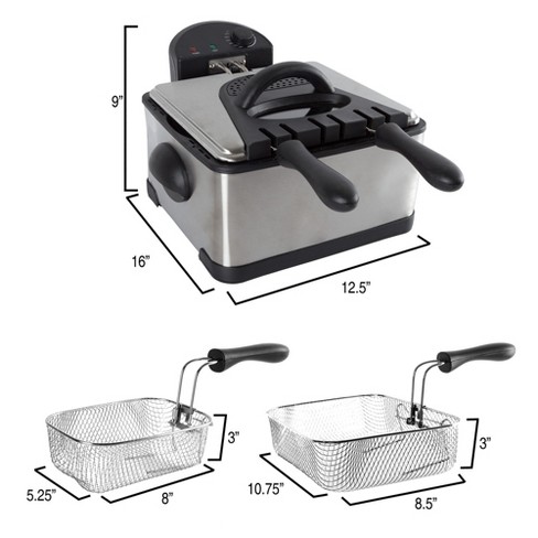 Deep Fryer Pans Baskets : Target