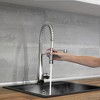 Commercial Kitchen Faucet with Sprayer, Single Handle Pull Down Kitchen Faucet, Single Hole Stainless Steel Kitchen Faucet - 3 of 4