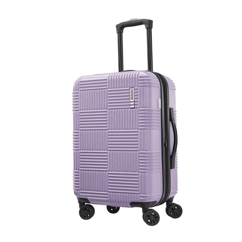 American Tourister NXT Hardside Large Checked Spinner Suitcase, 3 of 15
