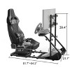 LOVSON Adjustable racing wheel cockpit, compatible with Fanatec, PXN, Thrustmaster, and Logitech - 3 of 4