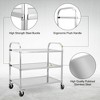 3 Tier Stainless Steel Utility Cart - 4 of 4