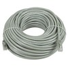 Monoprice Cat6 Ethernet Patch Cable - 100 Feet - Gray | Network Internet Cord - RJ45, Stranded, 550Mhz, UTP, Pure Bare Copper Wire, 24AWG - Flexboot - image 4 of 4