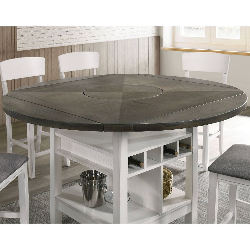 60" Summerland Round Counter Height Dining Table - HOMES: Inside + Out, 6 of 8
