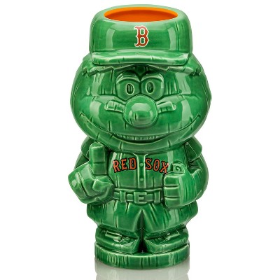 Beeline Creative Geeki Tikis MLB Mascot Ceramic Mug | Boston Red Sox, Wally the Green Monster