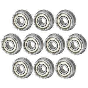 Unique Bargains Chrome Steel Durable Multipurpose Use Flanged Ball Bearing - 1 of 4