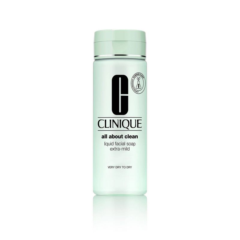 Clinique All About Clean Liquid Facial Soap - Extra Mild - 6.7 fl oz - Ulta Beauty, 1 of 8