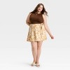 Women's Tie Mini A-Line Skirt - A New Day™ - 3 of 3