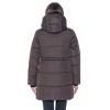 Women's 3/4 Puffer Coat with Cozy Faux Fur - S.E.B. By Sebby - 2 of 4