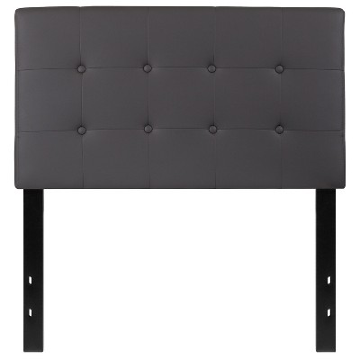 Emma and Oliver Button Tufted Upholstered Headboard
