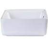 ALFI EAGO BA130  15Inch SQUARE CERAMIC ABOVE MOUNT BATHROOM BASIN VESSEL SINK - 4 of 4