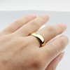 6mm Stainless Steel Wedding Band Ring Women Men Ginger Lyne Collection - 3 of 4