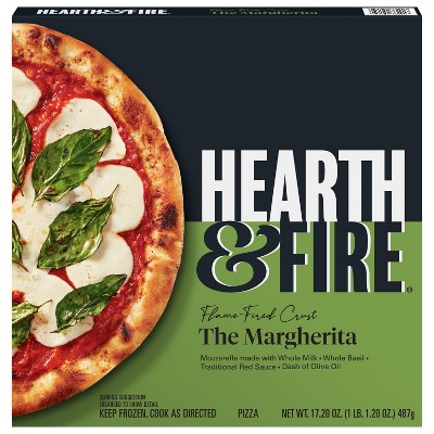 HEARTH & FIRE Premium Frozen Pizza The Margherita - 17.2oz